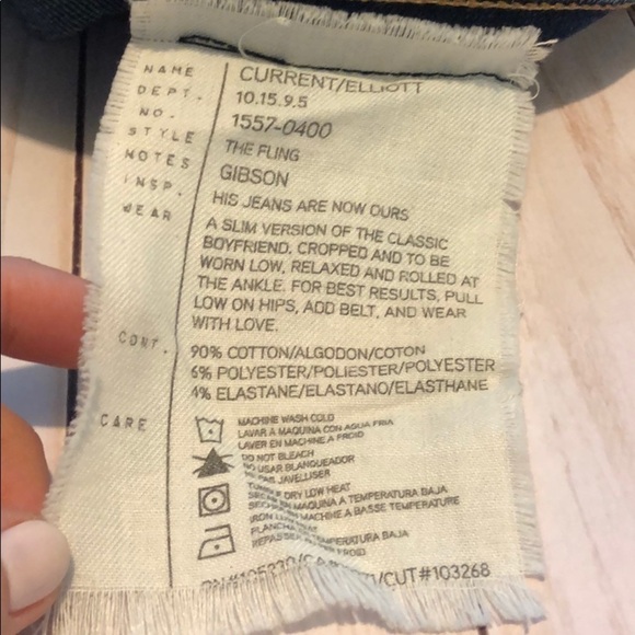 Current Elliot the fling jeans size 24 - Picture 8 of 8